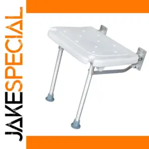 Wall-Mounted Folding Shower Bench with Max 200kg Support
