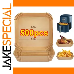 Natural Brown Air Fryer Baking Paper Liners Set