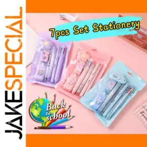 Cute Cat Paw Stationery Set with Pouch