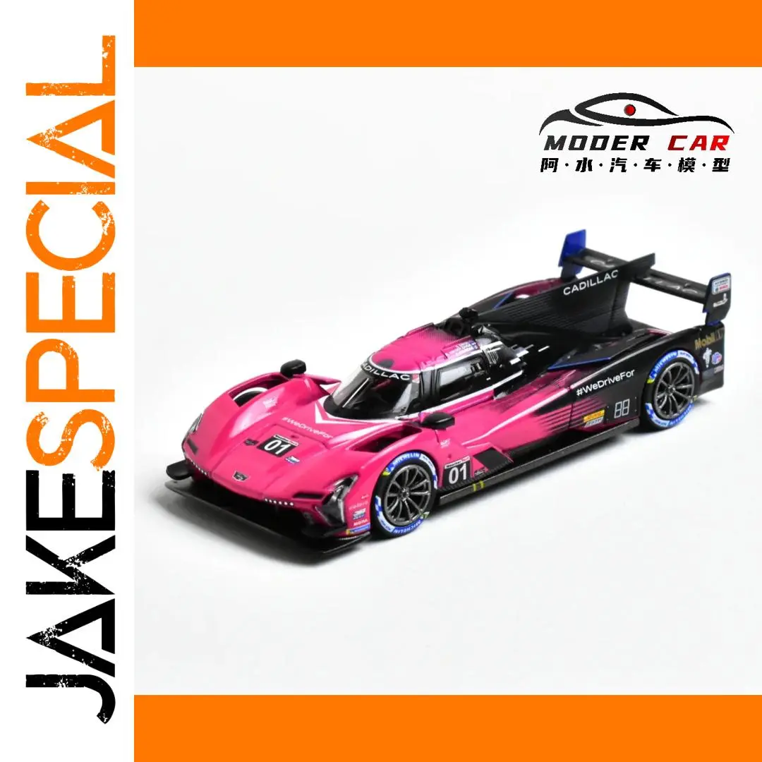 Vibrant Pink 1:64 Scale Diecast Race Car 1 Vibrant Pink 1:64 Scale Diecast Race Car