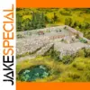 Colorful Quarry Stone Wall Model Set