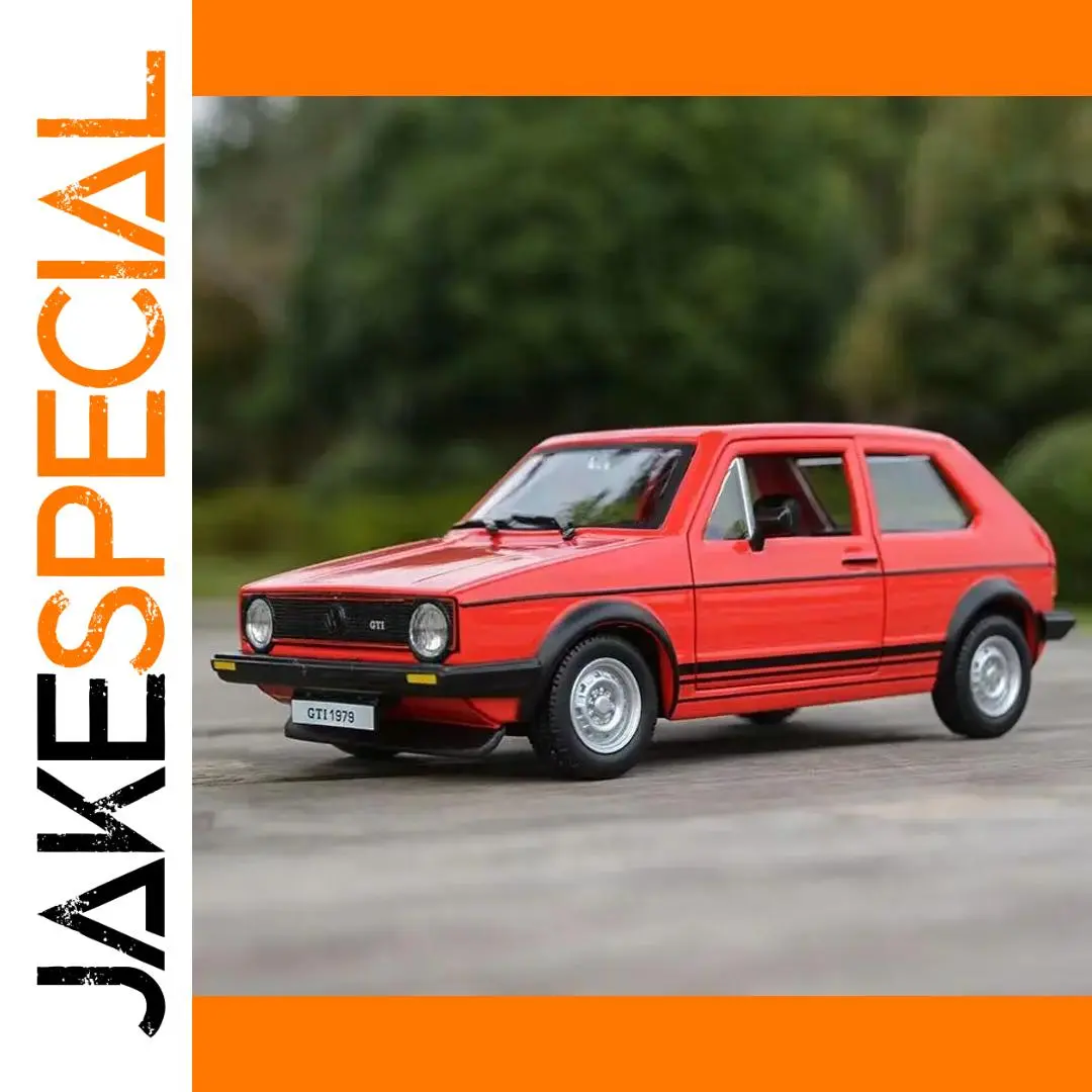 1979 VW Golf Mk1 GTI 1:24 Scale Diecast Model 1 1979 VW Golf Mk1 GTI 1:24 Scale Diecast Model