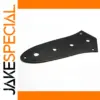 Black Metal Control Plate for Bass Guitars