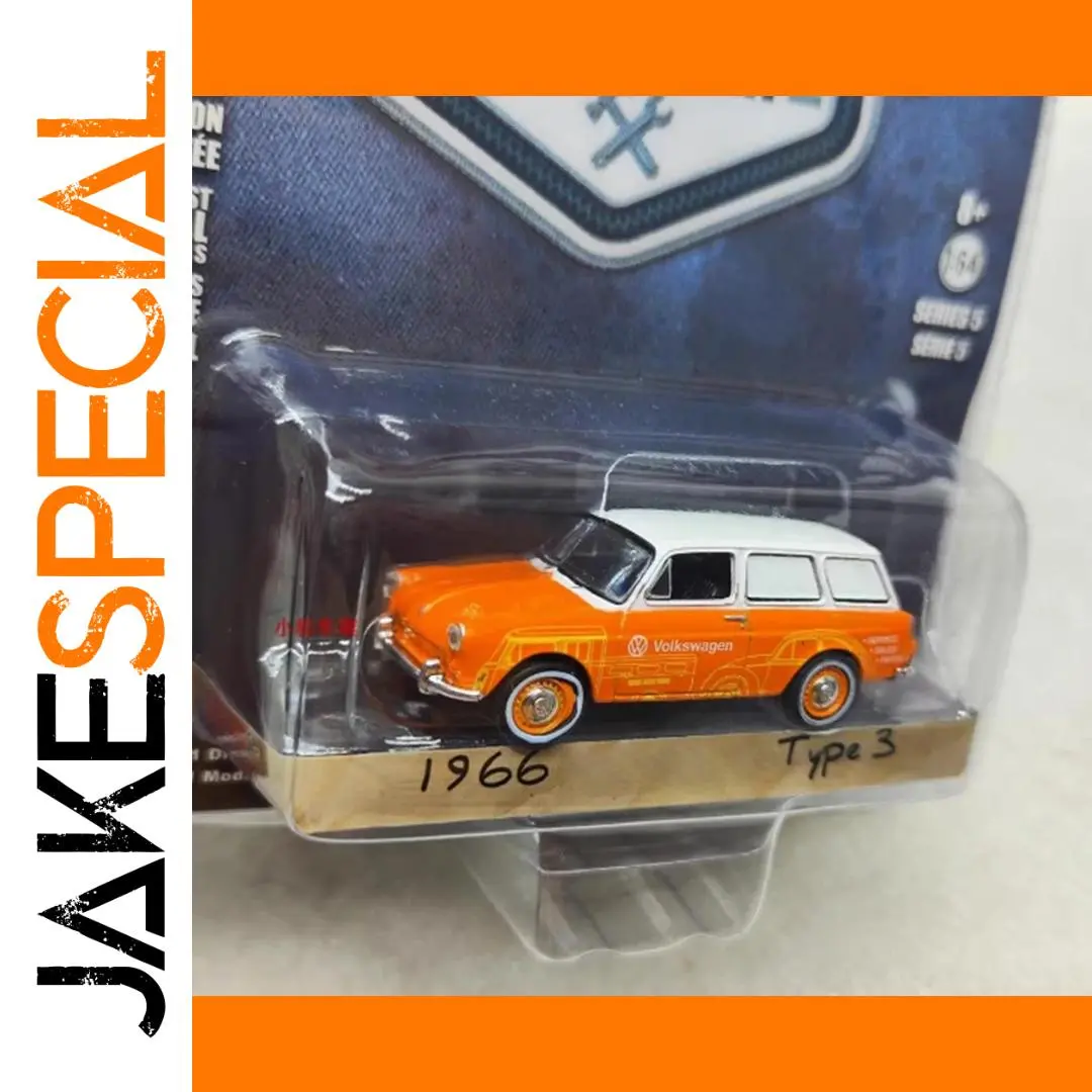 1966 VW Type 3 Van Diecast Model 1/64 Scale 1 1966 VW Type 3 Van Diecast Model 1/64 Scale