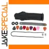 Stylish Nylon Guitar Strap with Complete Accessory Set