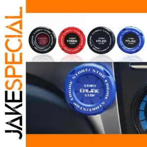Start Button Cover for Cars in 4 Vibrant Colors