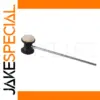 Black Felt Bass Drum Beater with Steel Shaft