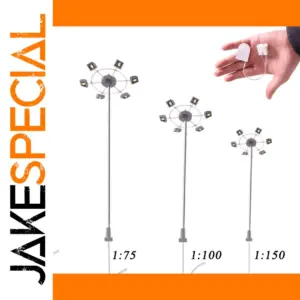 Miniature 1:75/100/150 Scale Street Light Set