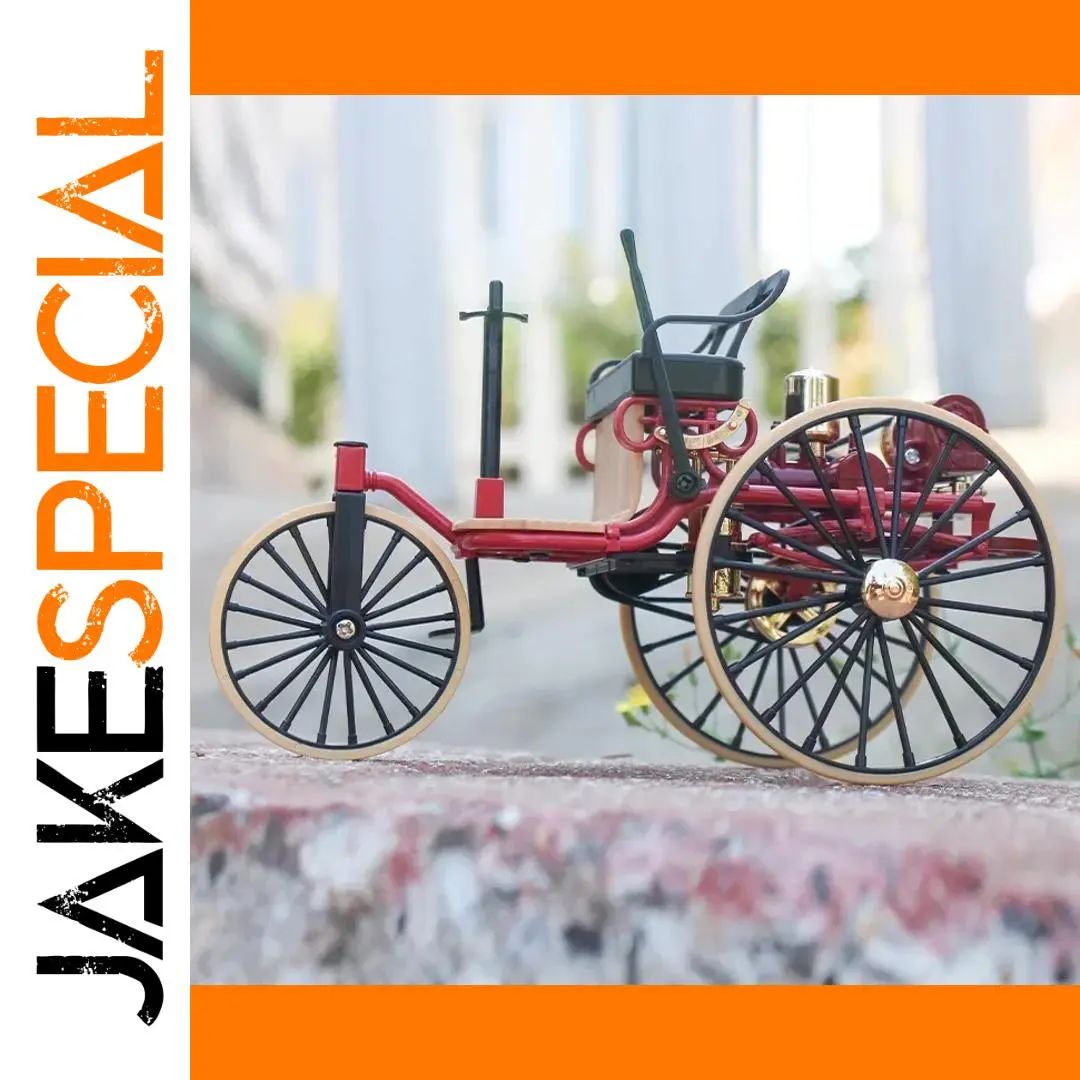 Vintage 1886 Car Model 1:12 Diecast Replica 1 Vintage 1886 Car Model 1:12 Diecast Replica