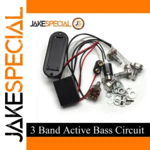 2/3 Band Active Bass Circuit for Electric Bass