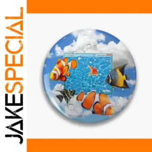 Vibrant Aquatic Fish Brooch in Multiple Sizes