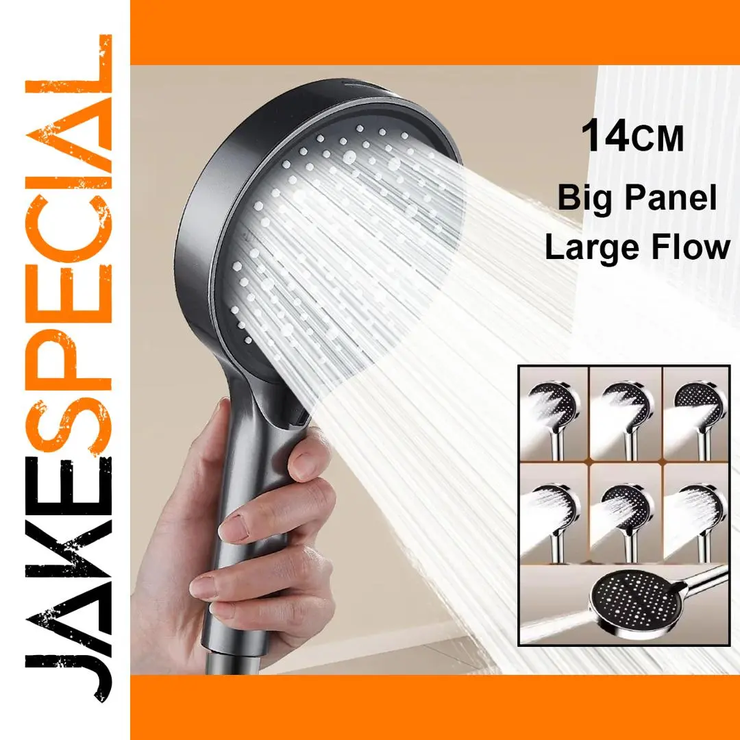 Multifunctional High-Pressure Shower Head 14cm 1 Multifunctional High-Pressure Shower Head 14cm