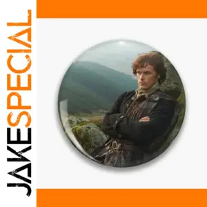 Outlander Jamie Fraser Enamel Lapel Pin - 5 Sizes