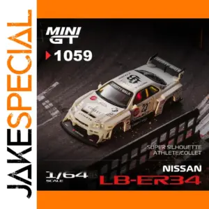 Nissan LB-ER34 Super Silhouette 1:64 Diecast Model