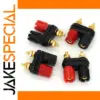 Premium 10-Piece Banana Plug Set for Audio System