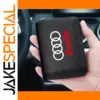 Audi-Black Leather Card Holder for Cars
