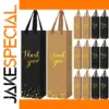 Elegant Kraft Gift Bags with Handles