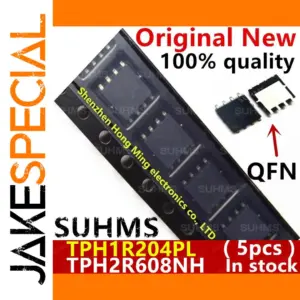 Set of Five High-Quality Voltage Regulators QFN-8