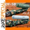 1:50 Scale Military Missile Car Model Set