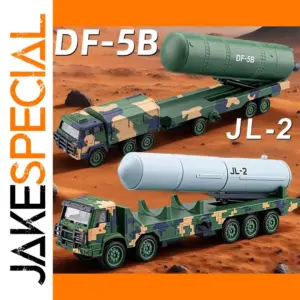 1:50 Scale Military Missile Car Model Set