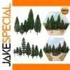 Model Pine Trees Set for Dioramas and Railways