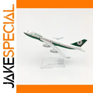 Boeing 747 Eva Air Model 16cm Die-Cast Collectible