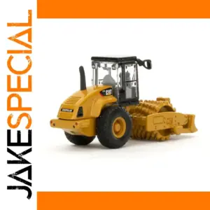 Vibrant Die-Cast CAT CP56 Road Roller Model