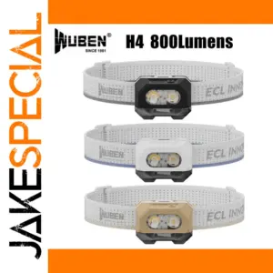 H4 Dual-LED Headlamp with Red Mode