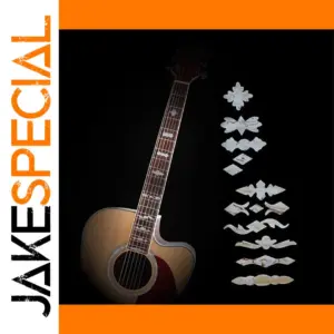 Abalone-Style Guitar Fretboard Inlay Stickers