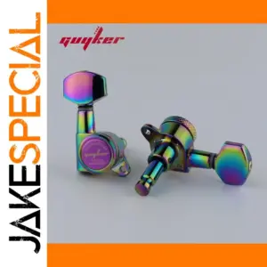 GK07RBSP Chameleon Rainbow Guitar Tuners