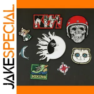 Vibrant Eco-Friendly Iron-On Patch Set