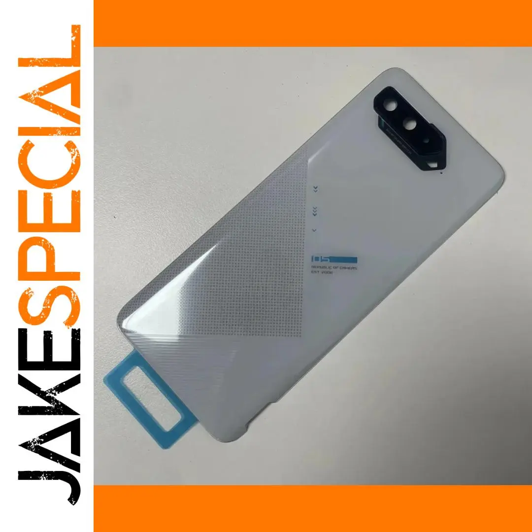 Asus ROG Phone 5 / 5S Glass Rear Housing in Black or White 1 Asus ROG Phone 5 / 5S Glass Rear Housing in Black or White