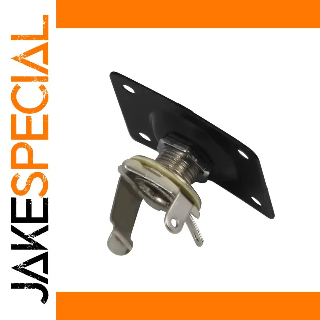 Square Guitar Jack Socket Set - 5 Pack 1 Square Guitar Jack Socket Set - 5 Pack