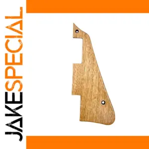 Mahogany Guitar Pickguard Set with Easy Mounting