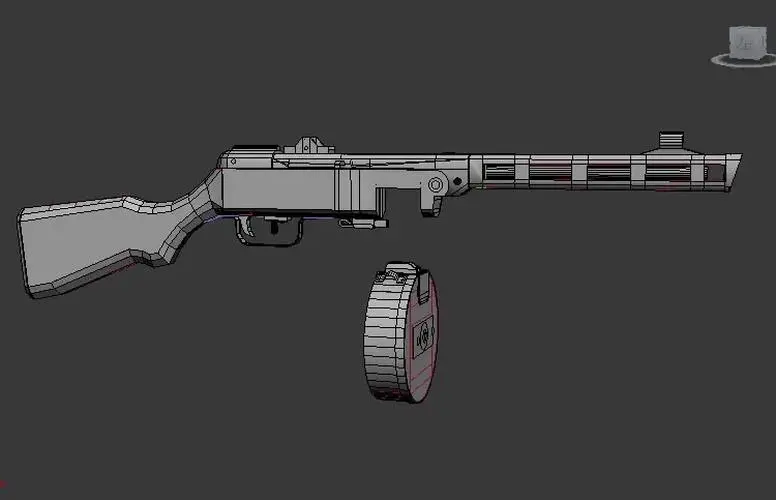 Vintage Firearm Paper Model Kit 5 Vintage Firearm Paper Model Kit - Image 5