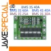 3S/4S Lithium Battery Protection BMS Board