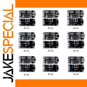 Versatile 2S-4S LiPo BMS Charger