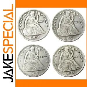Seated Liberty Replicas Coin Set (1870-1873)