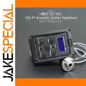 EQ-4T Acoustic Guitar Preamp with Built-in Tuner
