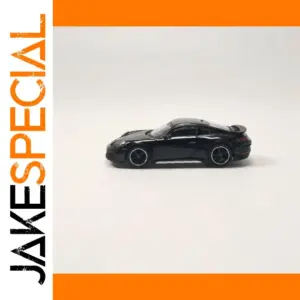 Black Porsche 911 1:64 Die-Cast Model