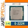 Intel Xeon E-2224 3.4GHz Processor for Workstations