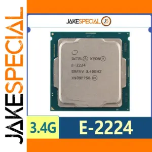Intel Xeon E-2224 3.4GHz Processor for Workstations