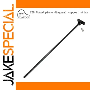 Black Diagonal Support Stick for 229 Piano