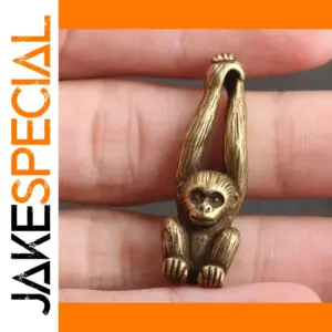 Vintage Brass Monkey Figurine