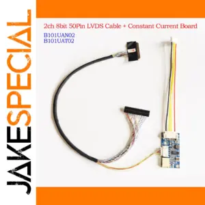 HD 1920x1200 IPS LCD Backlight Inverter & LVDS Cable