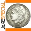 Vintage 1877 US Half Coin Replica