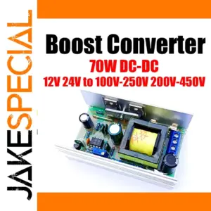 High-Voltage Boost Converter 9-24V to 450V