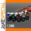 12mm Waterproof Metal Indicator Lamp for Electronics