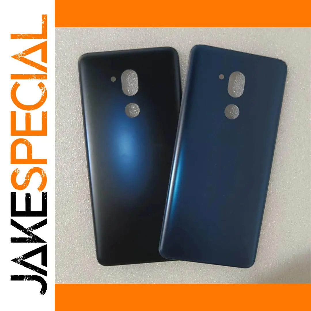 LG G7 One Glass Battery Cover in Black or Blue 1 LG G7 One Glass Battery Cover in Black or Blue