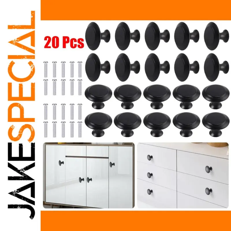 Enhance Your Interior with the Black Stainless Steel Cabinet Handles Set 1 effdb792a76a44c58700cfc7 product image